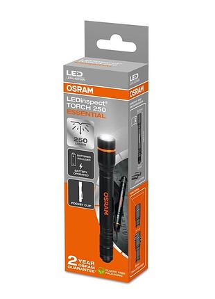 Ліхтар акумуляторний ledinspect® torch 250 essential / led 3v 2w 6500к 250 lm / маштабування світла / захист:
