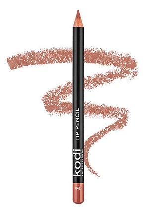 Карандаш для губ kodi professional lip pencil 04l бежевый