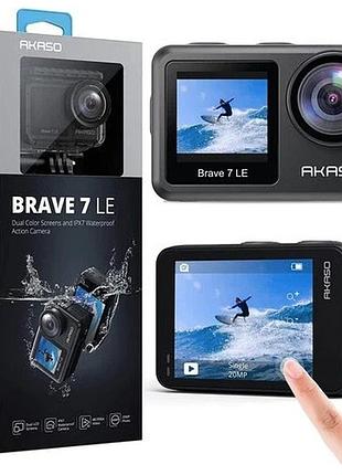 Экшн-камера akaso brave 7 le новая!