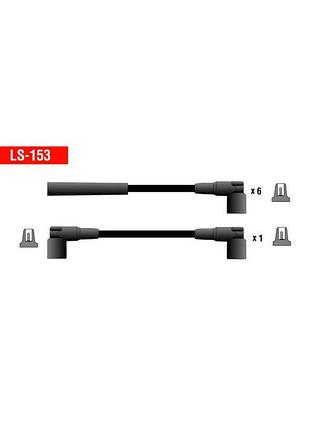 Комплект кабелів високовольтних volvo 760 2.8 81-91 ch ls-153