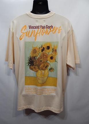 Чоловічі футболки primark vincent van gogh оригінал р.56 065fmls (тільки у вказаному розмірі, тільки 1 шт)