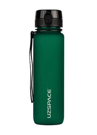 Бутылка uzspace tamish frosted 1 л dark green | вода