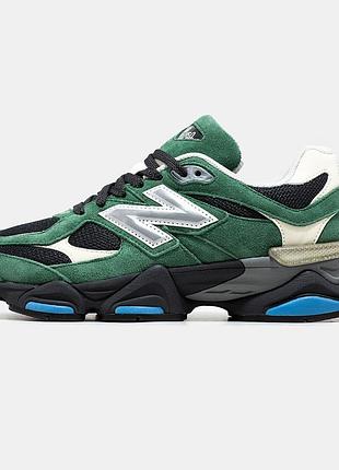 Женские кроссовки new balance 9060 green black 36-37-38