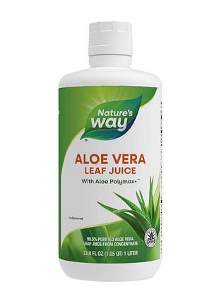 Nature's way aloe vera leaf juice (1l)