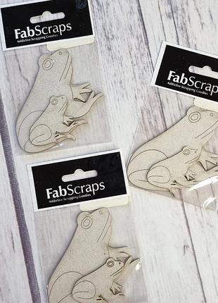 Высечка лягушки, цепборд из картона для скрапбукинга fab scraps dc48 011