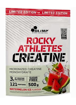 Креатин olimp rocky athletes creatine limited edition 500 г арбуз лёд