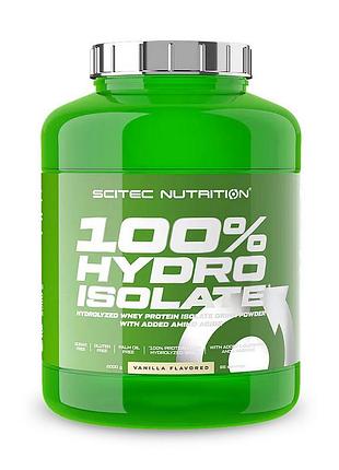 Гидролизат протеина scitec nutrition 100% hydro isolate 2 кг chocolate | для роста мышц и восстановления
