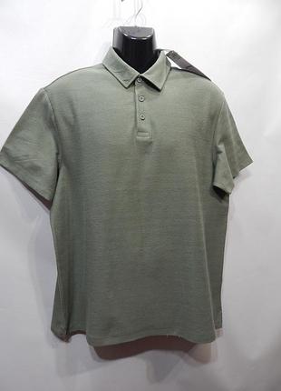Мужская плотная футболка поло р. 54-56 (2xl) 068фм (только в указанном размере, только 1 шт)