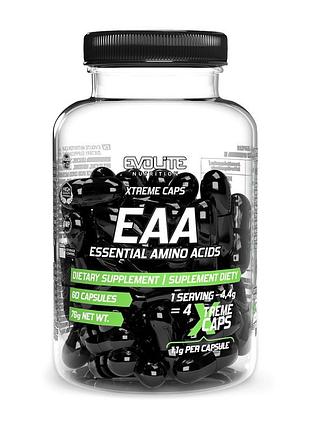 Eaa evolite nutrition eaa xtreme 60 caps | для восстановления и роста мышц