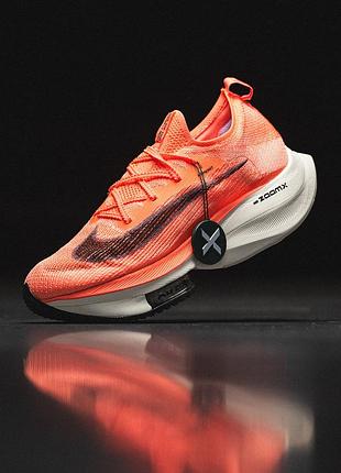 Жіночі кросівки nike air zoom alphafly next 2 orange white 38-39