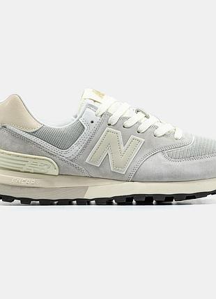 Бежевые кроссовки унисекс new balance 574 legacy beige х нью беланс 37