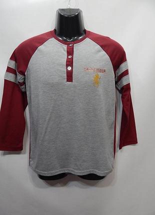 Футболка чоловіча з довгим рукавом harry potter р.48 004fmdl (тільки в зазначеному розмірі, 1 шт.)