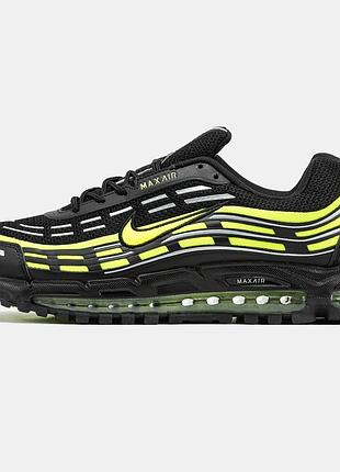 Мужские кроссовки nike air max tl 2.5 black green 40-41-42-43-44-45