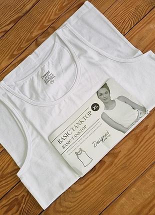 Жіноча майка designed for you, розмір xl, колір білий