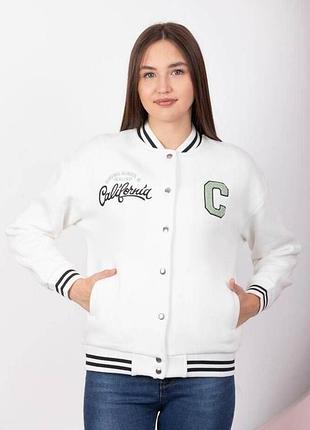 Реглан forstime 736*01 женск. белый m/l (190 229)