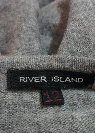 ..фирменная шерстяная супер стильная тепленькая в стразы 80% шерсть ягненка river island4 фото