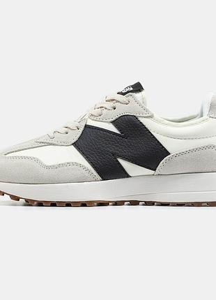 Жіночі кросівки new balance 327 beige black 38-39-40-41