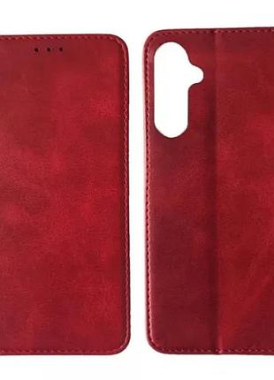 Чехол-книжка black tpu magnet for samsung a14 (a145) 2023 red