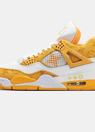 Чоловічі кросівки nike air jordan 4 x louis vuitton 40-41-42-43-44