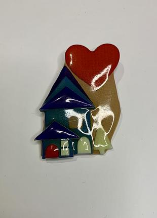 Брошь винтаж бижутерия сша