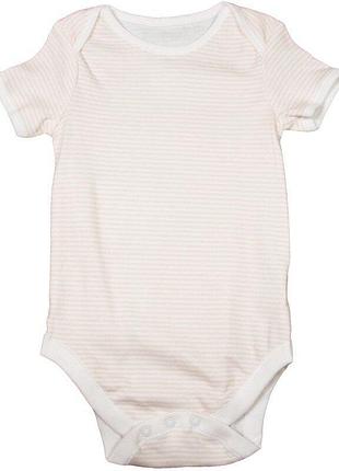 Боди f & f 77-4013*02 детск. бело/розовый 12/18m (192 664)