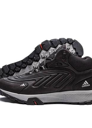 Мужские зимние высокие кроссовки adidas, мужские зимние спортивные кроссовки, зимнее кожаные кроссовки адидас 41, 27