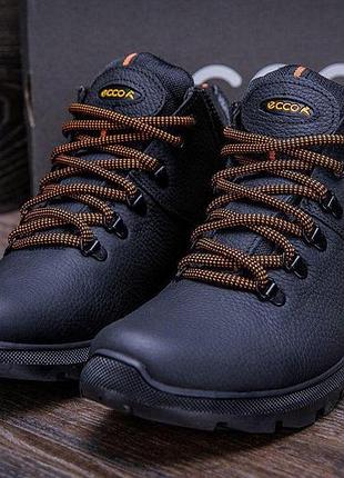 Мужские зимние массивные ботинки, мужские повседневные ботинки, мужская зимняя кожаная обувь 42, 28