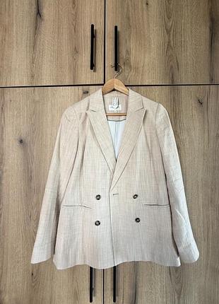 Лляний жакет tom tailor xs