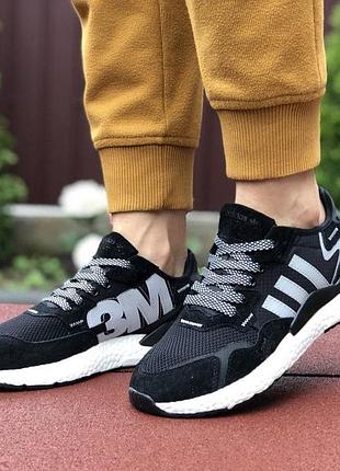 Женские беговые кроссовки adidas nite jogger boost 3m, спортивные кроссовки для девушек, кроссовки для фитнеса 38