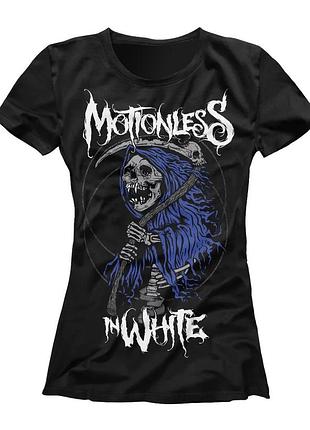 Футболка женская с принтом "motionless in white" 7 стандарт, l