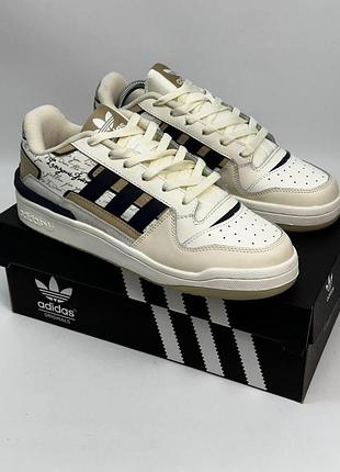 Мужские кеды adidas forum exhibit low 2.0 замша, мужские стильные кеды, мужские молодежные кроссовки адидас 45