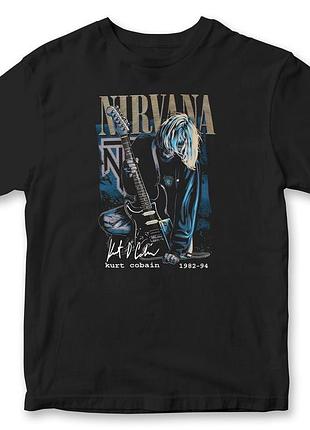 Футболка унісекс "nirvana" нірвана 6 преміум, l