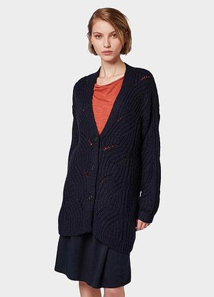 Кардиган tom tailor 1013944*51 женск. темно/синий l (180 915)