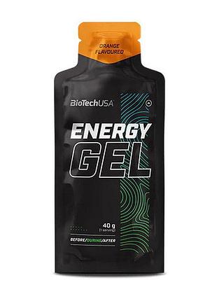 Энергетический гель biotech energy gel 40 г orange | для энергии и выносливости