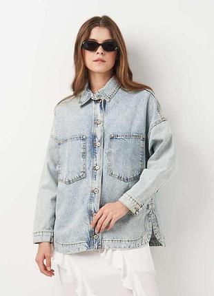 Пиджак veto jeans vt2330*52 женск. светло/синий m (190 137)