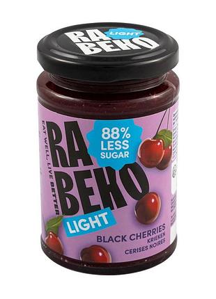 Rabeko light jam (230 g, black cherries)