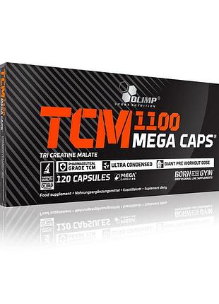 Креатин olimp tcm mega caps 1100 120 caps | для силы и выносливости