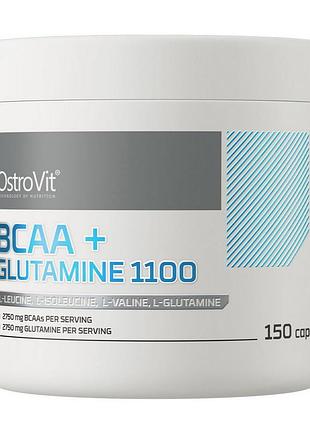 Bcaa + глютамин ostrovit bcaa + glutamine 150 caps | для восстановления