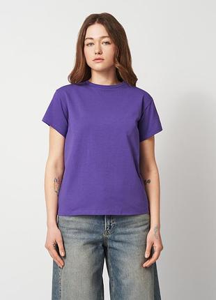 Футболка женская мальта 26/ж608-24 xxl фиолетовая