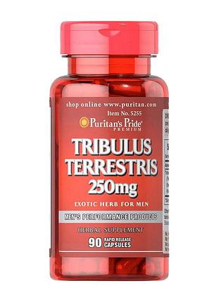Трибулус puritan's pride tribulus terrestris 250 mg 90 капсул