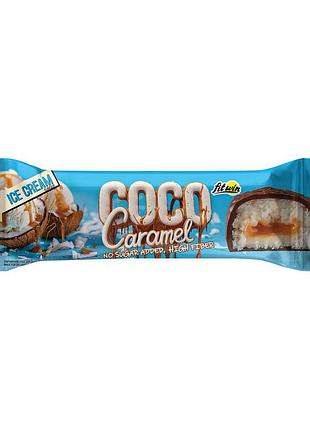 Батончик fitwin coco caramel 40 г морозиво без цукру