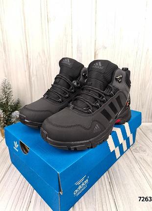 Мужские зимние ботинки adidas climaproof нубук, мужские зимние спортивные ботинки, мужские ботинки для спорта 43