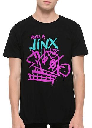 Футболка с принтом "arcane jinx" (аркейн джинкс) 6
