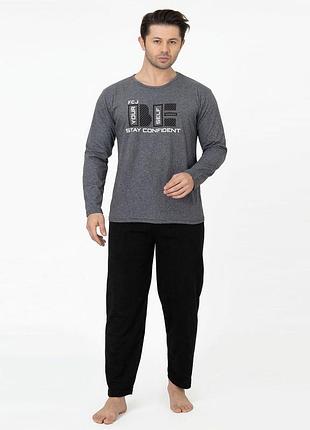 Пижама мужская хлопок с34662 xxl