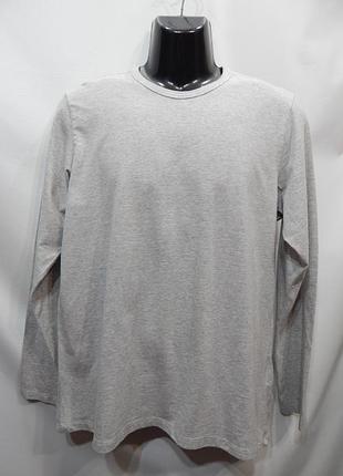 Футболка чоловіча з довгим рукавом rough dress р. 50 006fmln (лише у вказаному розмірі, тільки 1 шт)