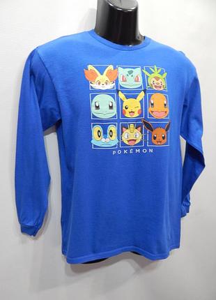 Футболка мужская подросток с длинным рукавом pokemon р.44-46 076fmdl (только в указанном размер (только в указанном размере, 1 шт)
