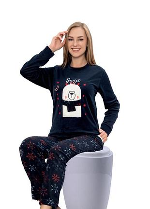 Флісова піжама жіноча 90112 xl