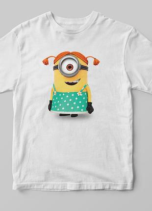 Футболка minion девочка