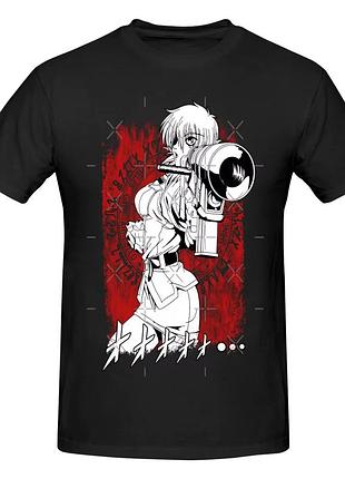 Футболка с аниме принтом "хеллсинг" hellsing 6