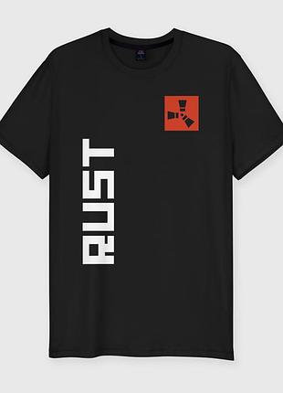 Футболка с принтом "rust" раст 3 хлопок, m